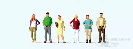 Preiser 10726 - Stehende Passanten H0 1:87