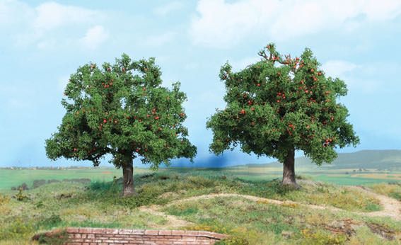 Heki 1939 - 2 Apfelbäume 13 cm, Spur 0