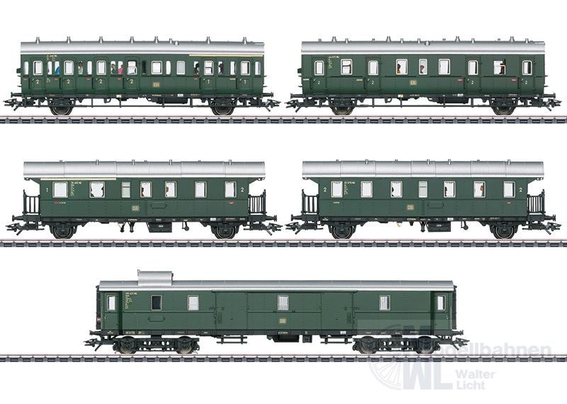 Märklin 43144 - MÄRKLIN - INSIDER Personen-Wagenset zur E 44.5 DB Ep.III 5.tlg. H0/WS Märklin 43144 - MÄRKLIN - INSIDER Personen-Wagenset zur E 44.5 DB Ep.III 5.tlg. H0/WS