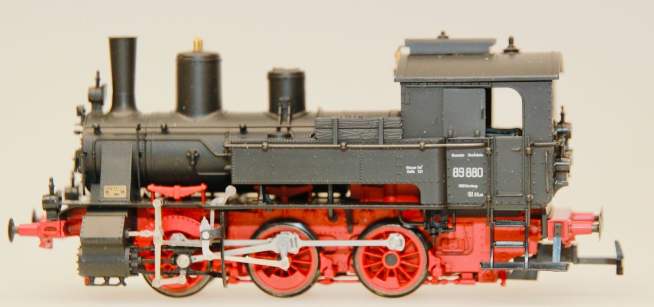 Rivarossi 1393 - Rivarossi - Dampflok BR 89 880 DRG Ep.II H0/GL