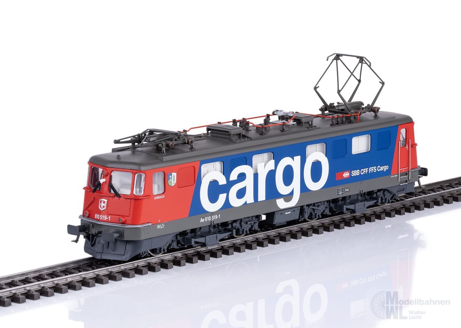 Märklin 39366 - E-Lok Ae 610 SBB Cargo Ep.V H0/WS Sound