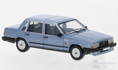 PCX-Models 870661 - Volvo 740 metallic-hellblau 1984 H0 1:87