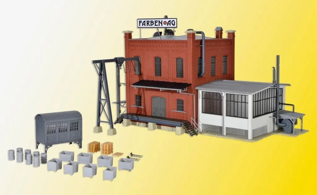 Kibri 39813 - Fabrik mit Anbau H0 1:87