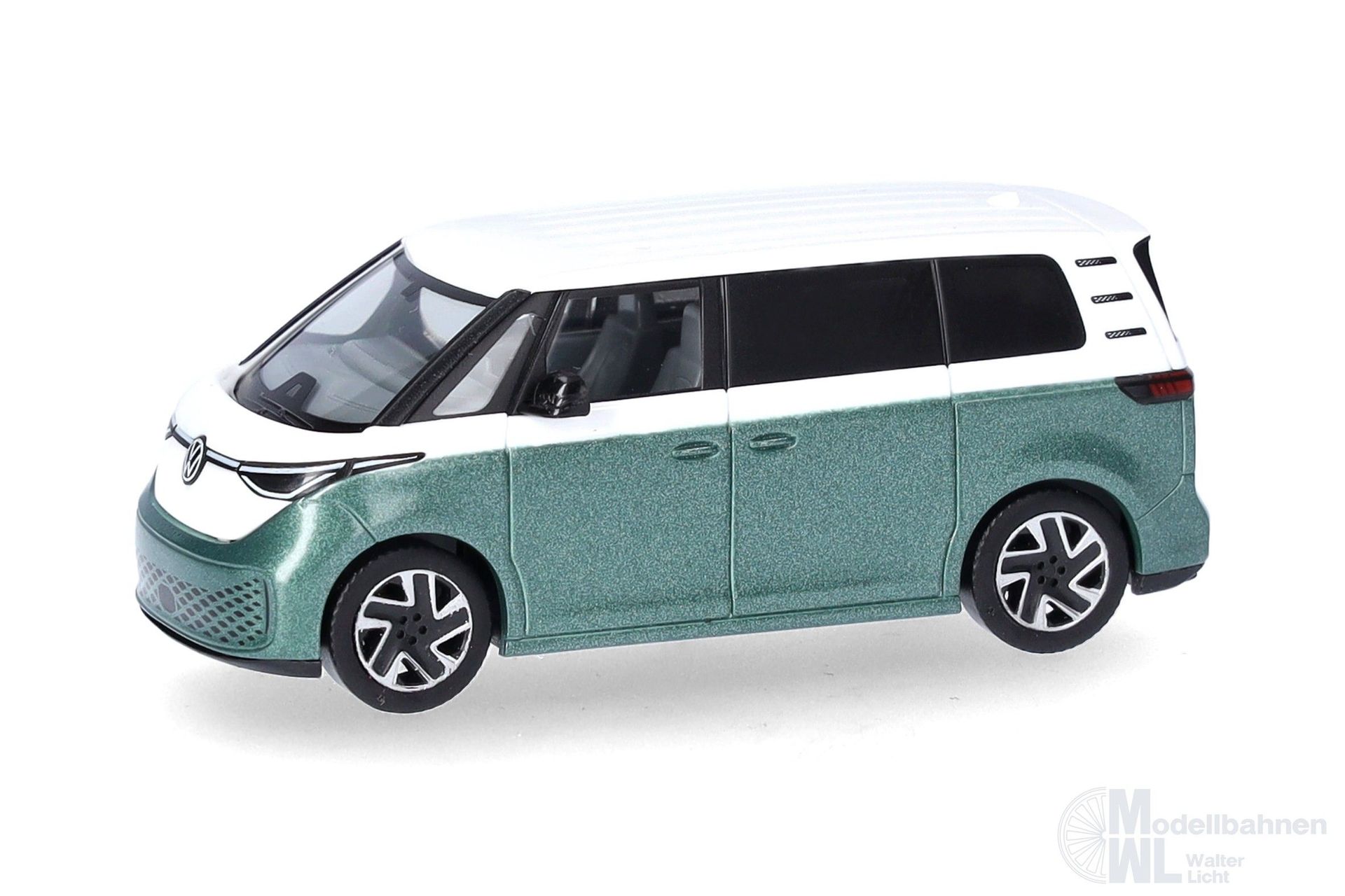 Herpa 431132 - VW ID Buzz 2-farbig weiß/grün met. H0 1:87 Herpa 431132 - VW ID Buzz 2-farbig weiß/grün met. H0 1:87