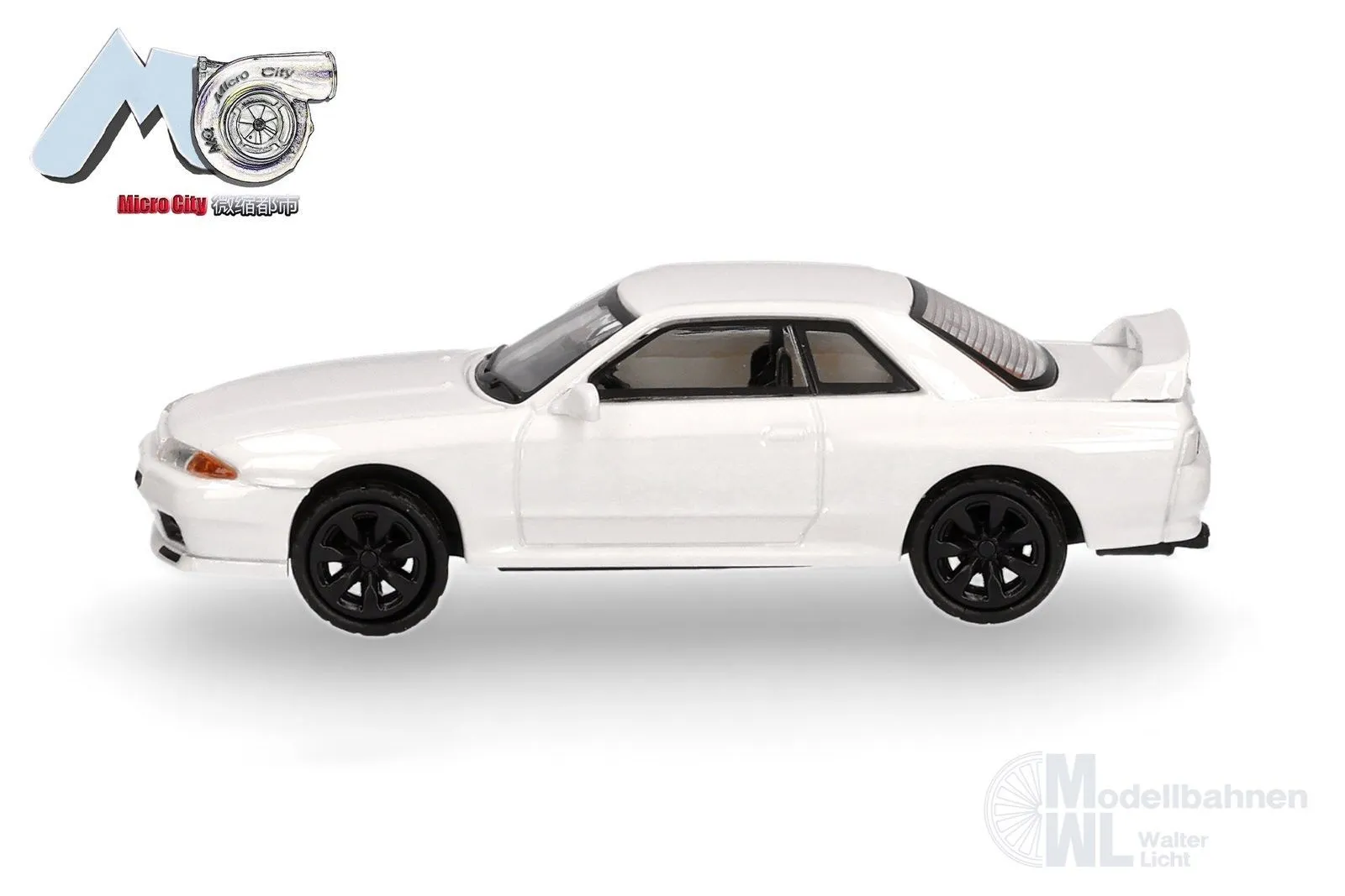 Herpa 87MC000102 - Nissan Skyline GTR32 weiß H0 1:87