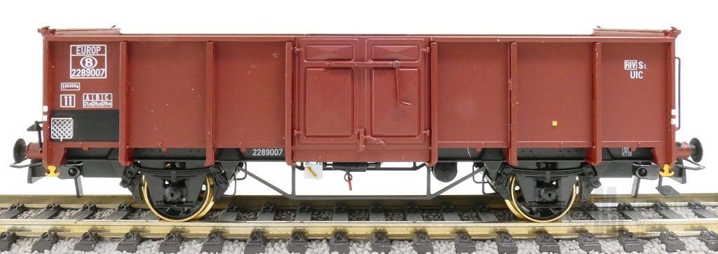 Exact Train 23980 - Güterwagen Set offen NMBS Ep.III 2.tlg. H0/GL