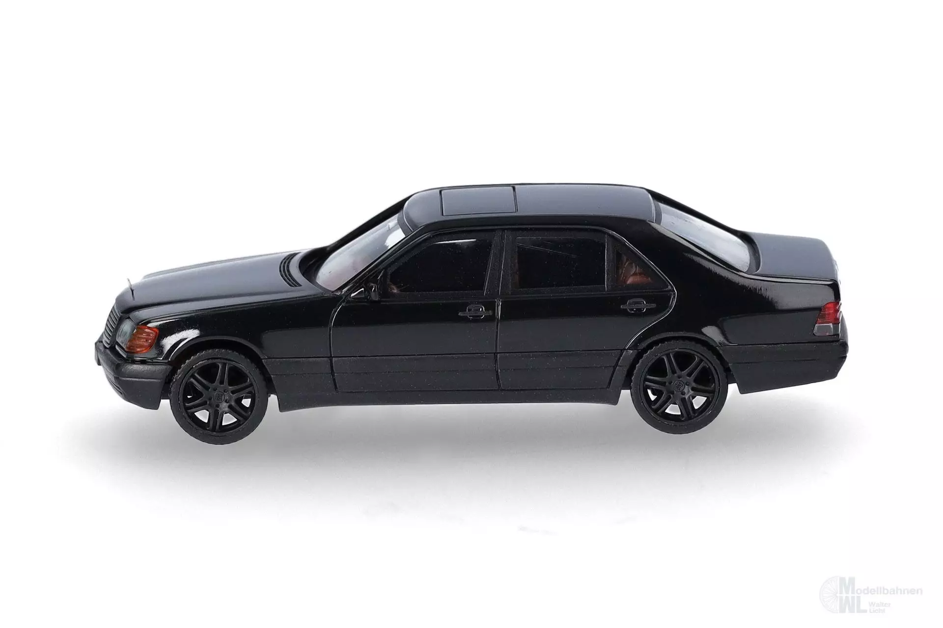 Herpa 020947-002 - Mercedes-Benz 600 SEL V12 schwarz H0 1:87