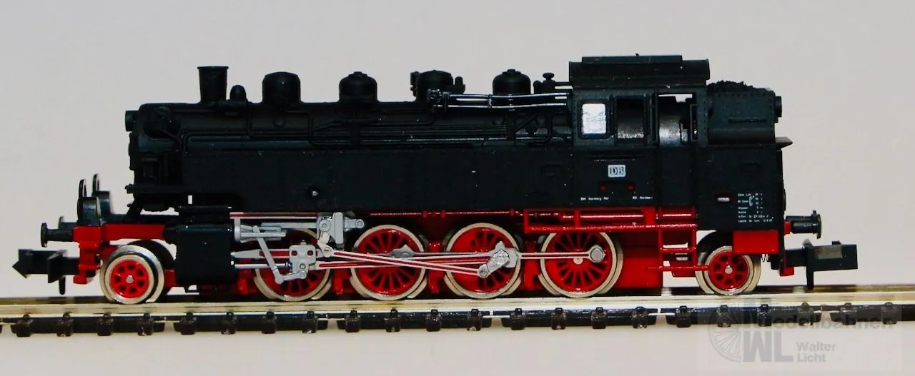 Kato 12702 - KATO - Dampflok BR 86 div.Betr.Nr. DB Ep.III N 1:160