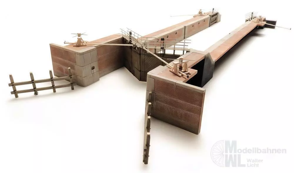 ARTITEC b.v. 10403 - Gezeitenschleuse BAUSATZ H0 1:87