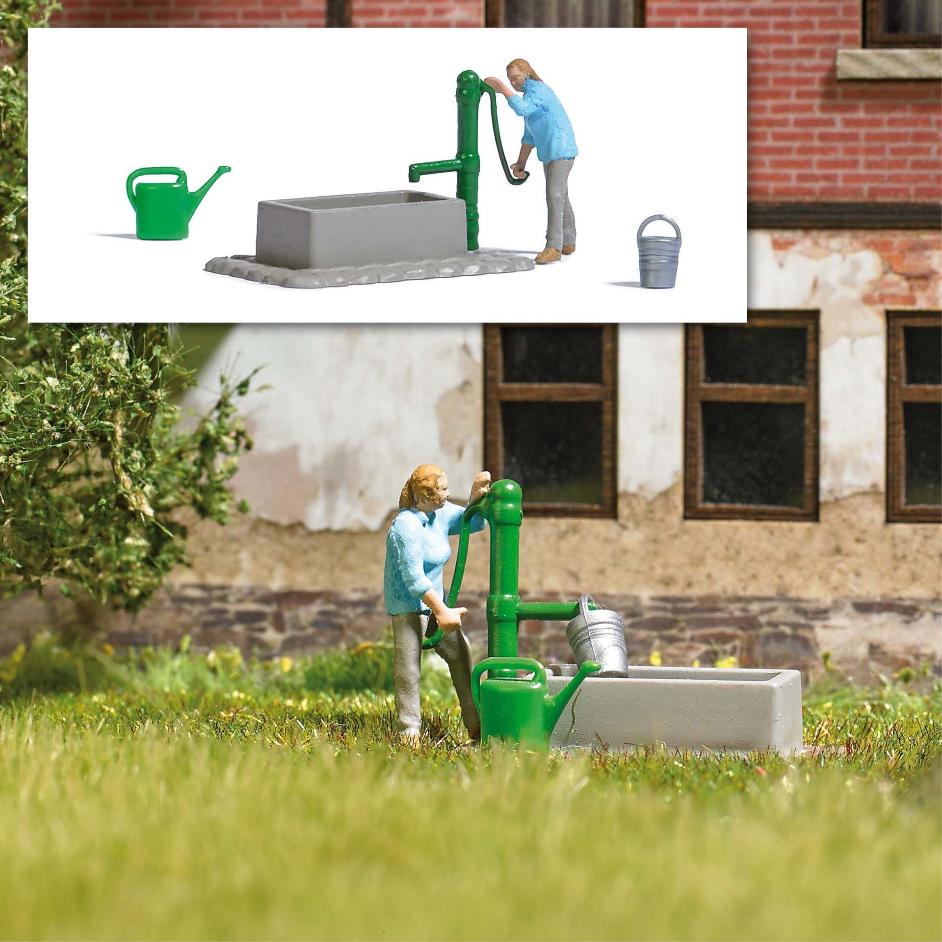 Busch 7975 - A-Set: Wasser marsch! H0 1:87 Busch 7975 - A-Set: Wasser marsch! H0 1:87