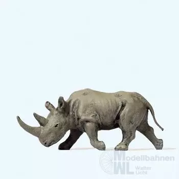 Preiser 29522 - Afrikanisches Nashorn H0 1:87