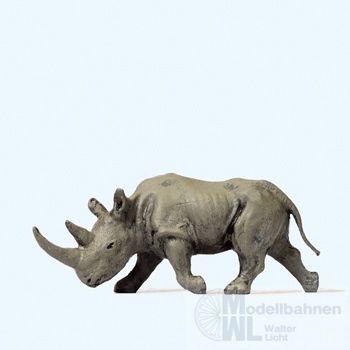 Preiser 29522 - Afrikanisches Nashorn H0 1:87