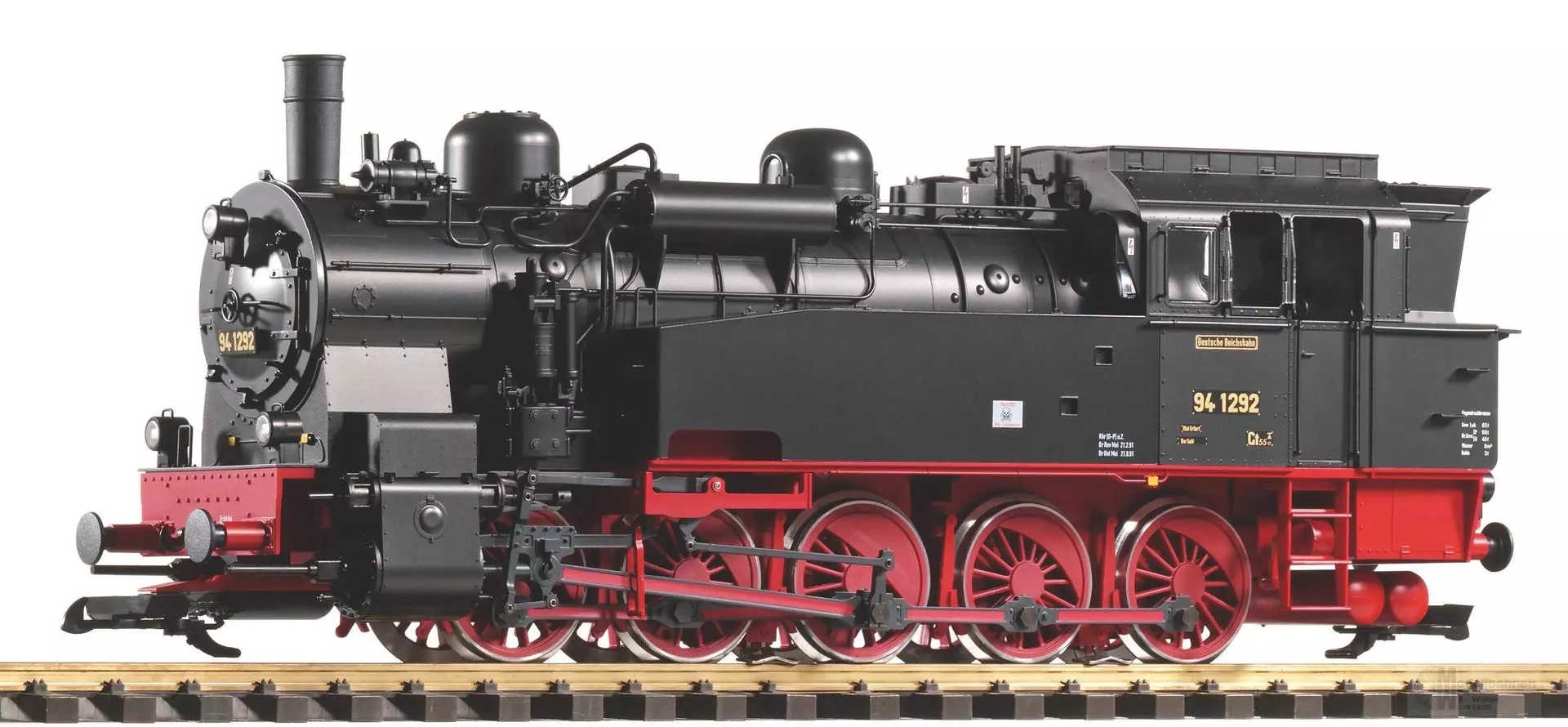 Piko 37250 - Dampflok BR 94 DR Ep.IV/VI Museumslok SPUR G 1:22,5