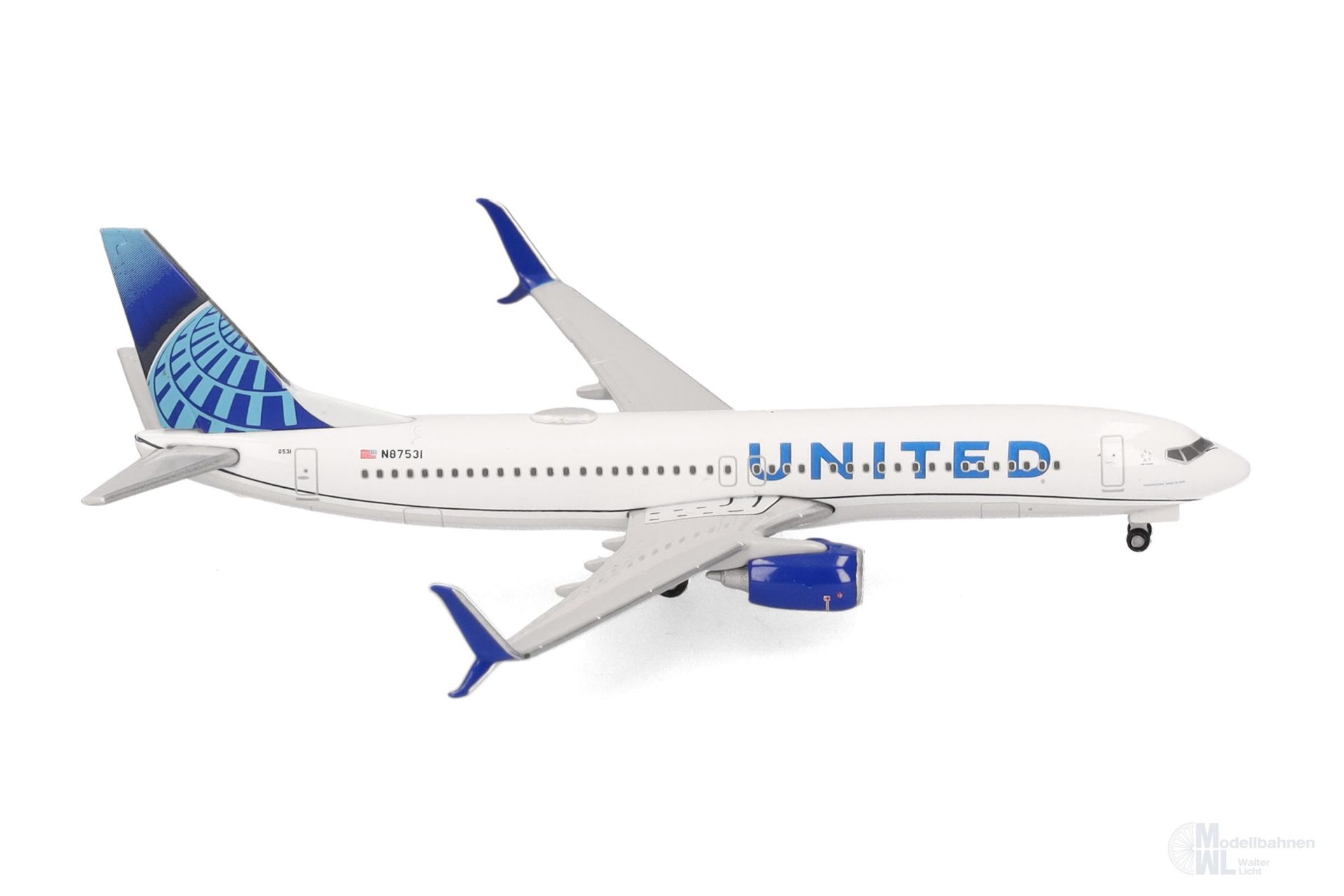 Herpa 533744-001 - Boeing 737-800 United Airlines 1:500