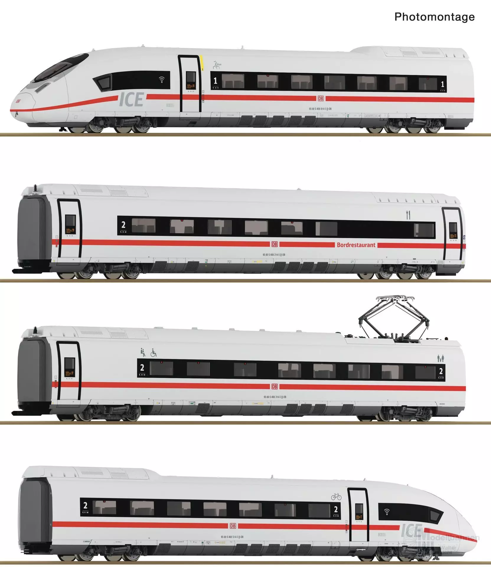 Roco 7710017 - Triebzug ICE3neo DB Ep.VI 4.tlg. H0/GL Sound