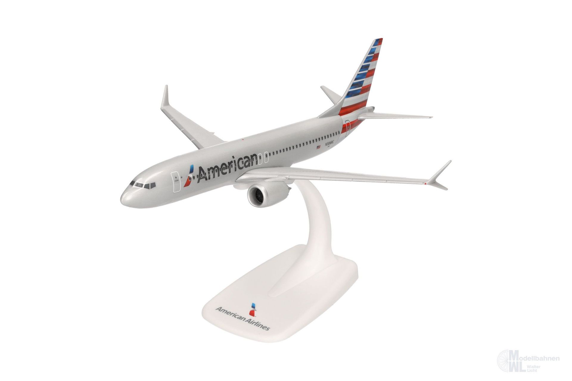 Herpa 614580 - Boeing 737 Max 8 American Airlines H0 1:200 Herpa 614580 - Boeing 737 Max 8 American Airlines H0 1:200
