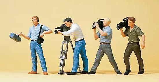 Preiser 65340 - Fernsehteam Spur 0