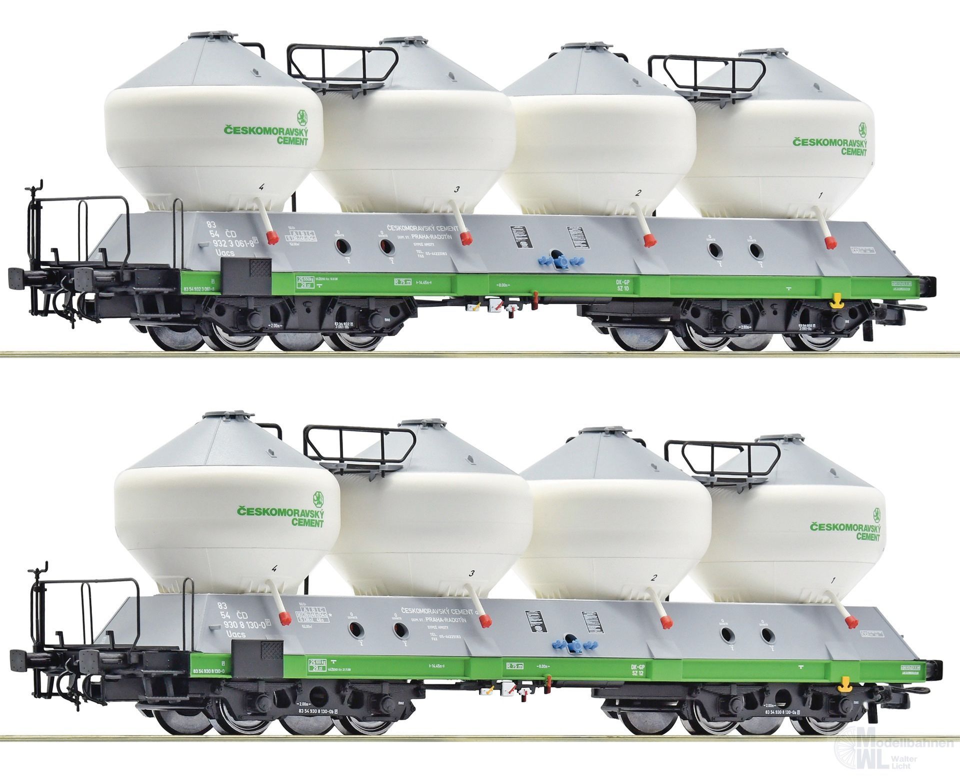 Roco 6600237 - Silowagen Set CD Ep.IV 2.tlg. H0/GL