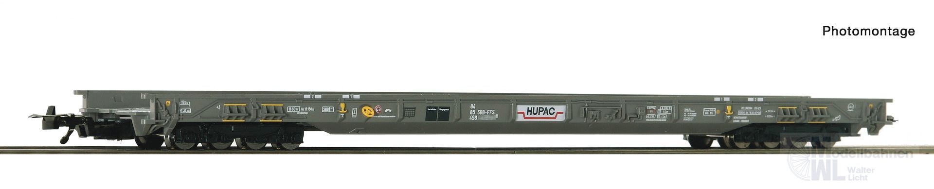 Roco 6600093 - RoLa Zwischenwagen HUPAC Ep.V/VI H0/GL