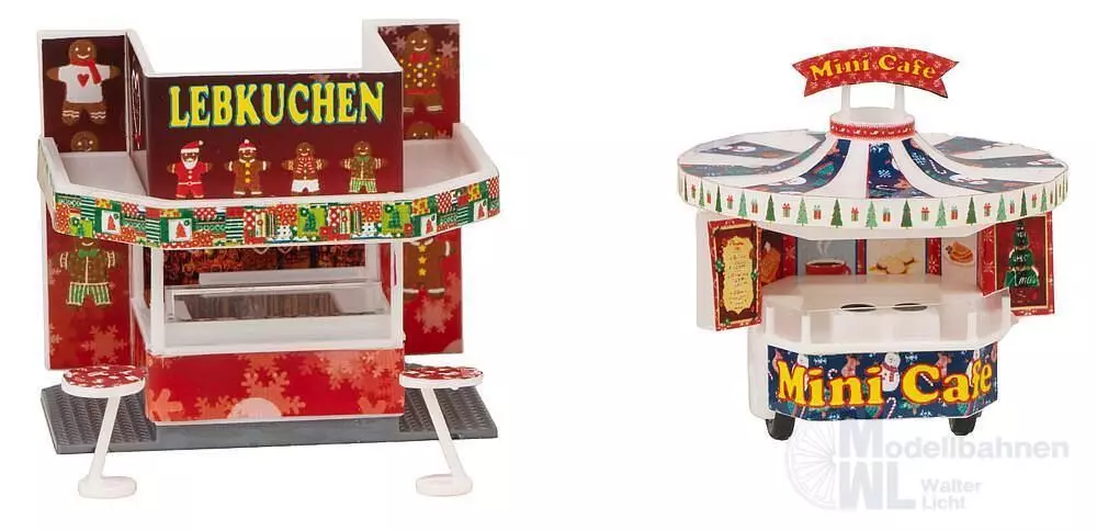 Faller 134001 - Weihnachtsmarktbuden H0 1:87