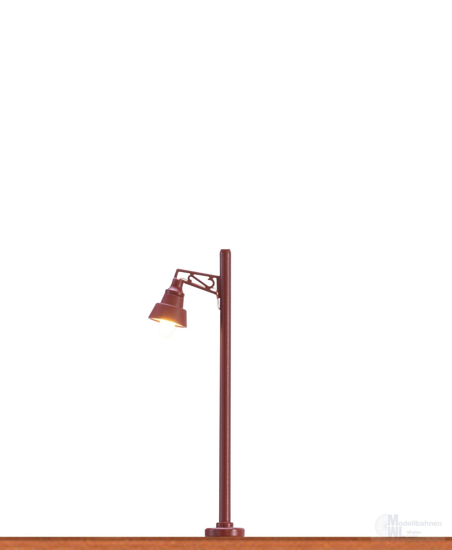 Brawa 83040 - Holzmastleuchteleuchte mit Stecksockel LED N 1:160