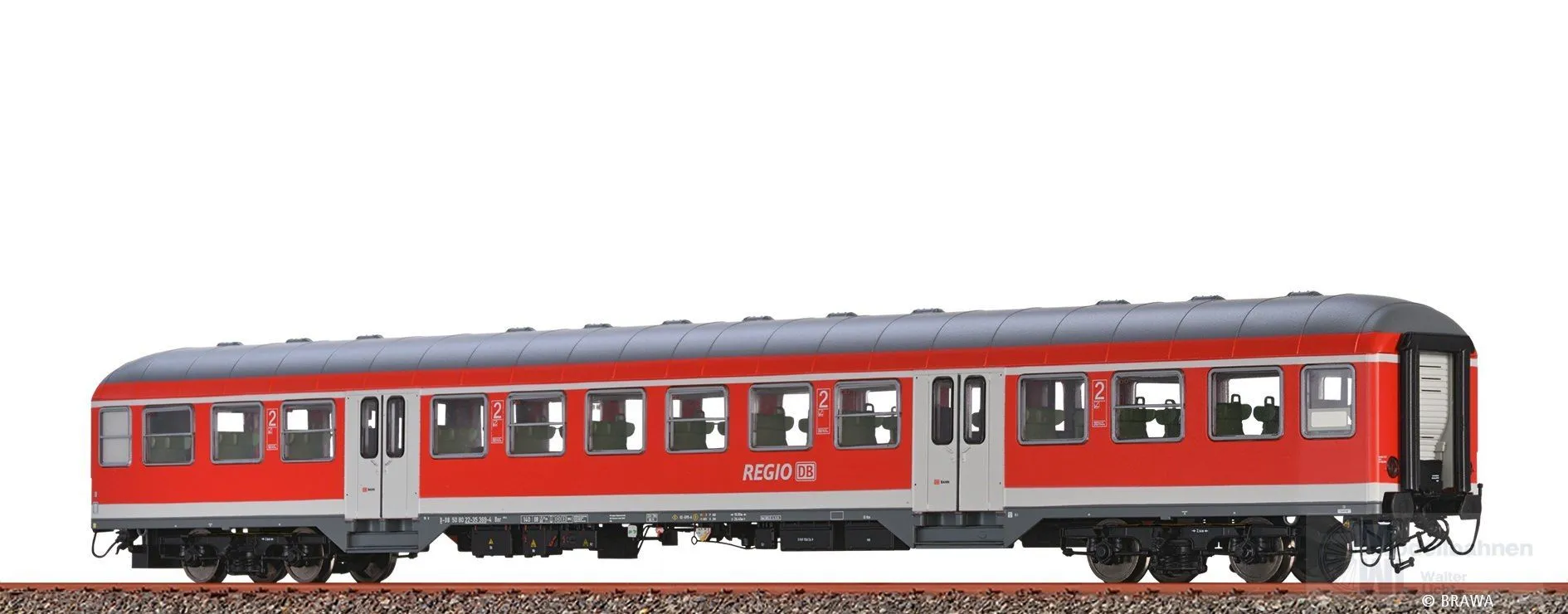 Brawa 46657 - Nahverkehrswagen DB Ep.VI Bnt 451.4 H0/GL