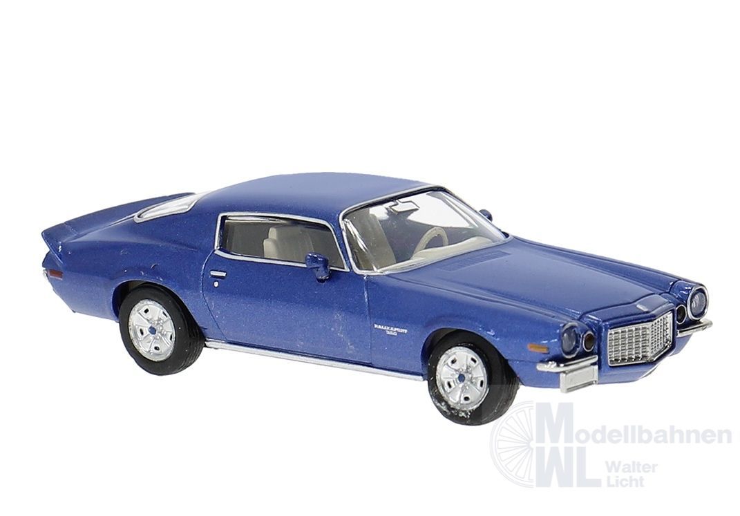 Brekina 19920 - Chevrolet Camaro ´66 in blau-metallic H0 1:87
