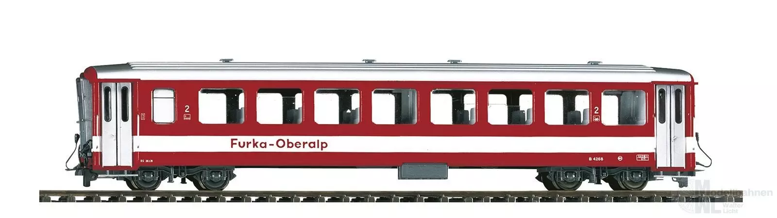 Bemo 3266220 - Personenwagen FO Ep.IV/V B 4270 weisses Band H0m