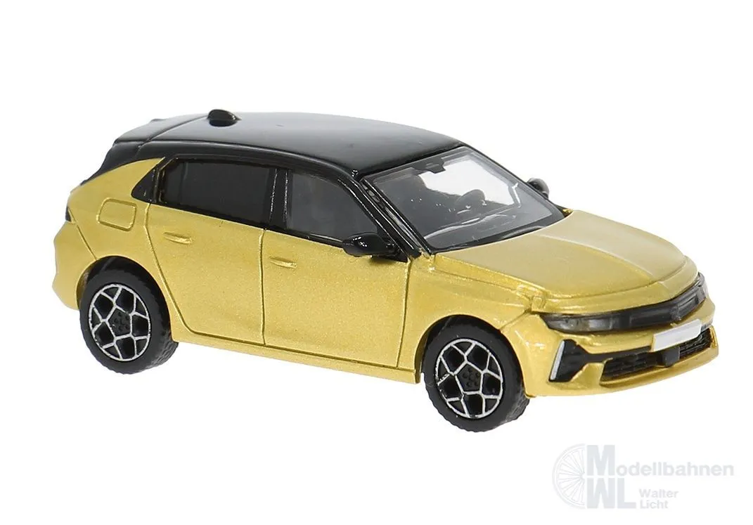 PCX-Models 870591 - Opel Astra gelb/schwarz 2021 H0 1:87