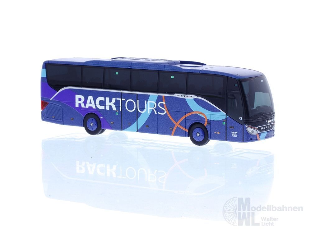 Rietze 77938 - Setra S 515 HD Rack Tours Erlensee H0 1:87