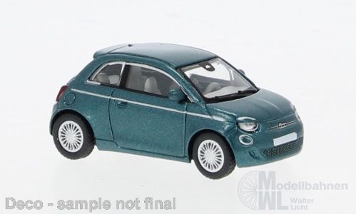 PCX-Models 870563 - Fiat 500e dunkelgrün 1:87
