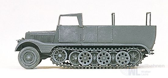 Preiser 16561 - Halbketten-Zugmaschine 3 t H0 1:87 Preiser 16561 - Halbketten-Zugmaschine 3 t H0 1:87