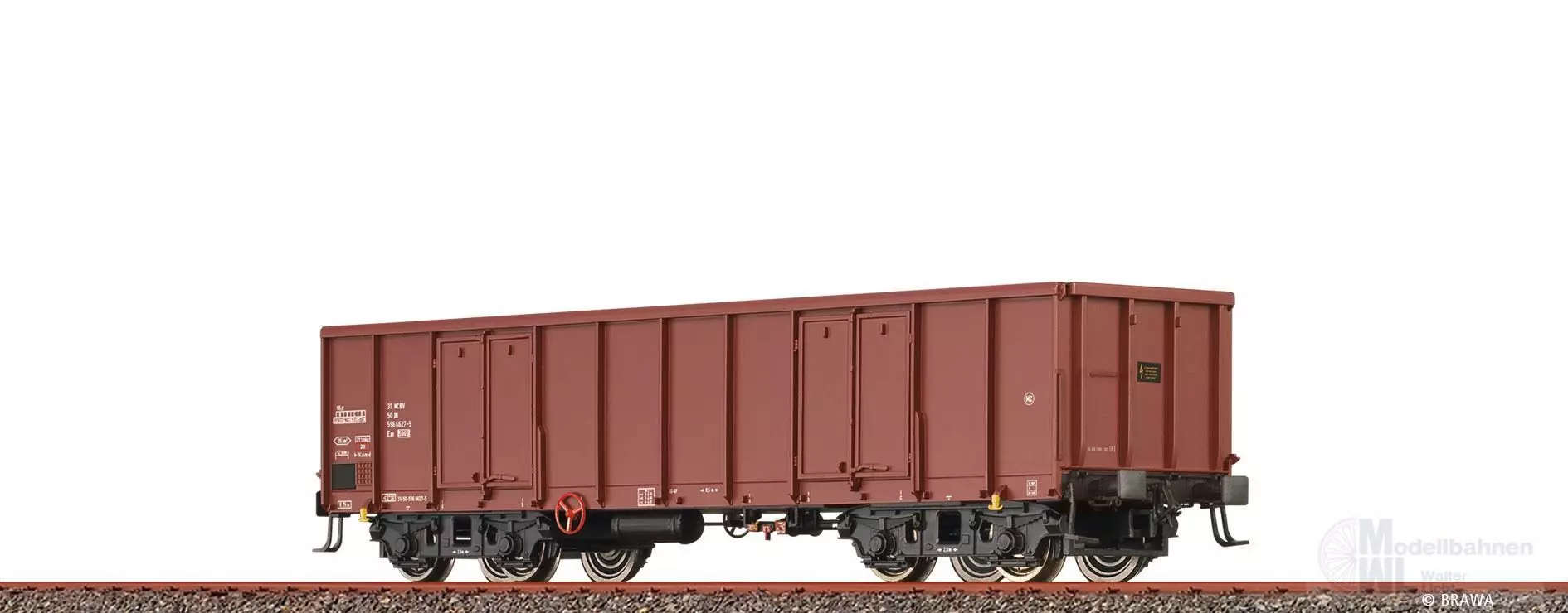Brawa 51369 - Güterwagen offen DR Ep.IV Eas [5965] H0/GL