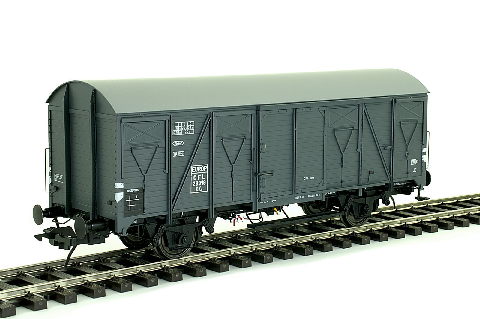 42246-04 Lenz 42246-04 - Güterwagen CFL Ep.III K4 Nr. 28319 Spur 0