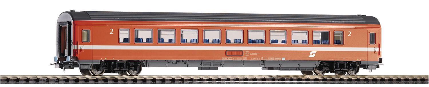 Piko 58660 - Schnellzugwagen ÖBB Ep.IV Eurofima orange 2.Kl. H0/GL