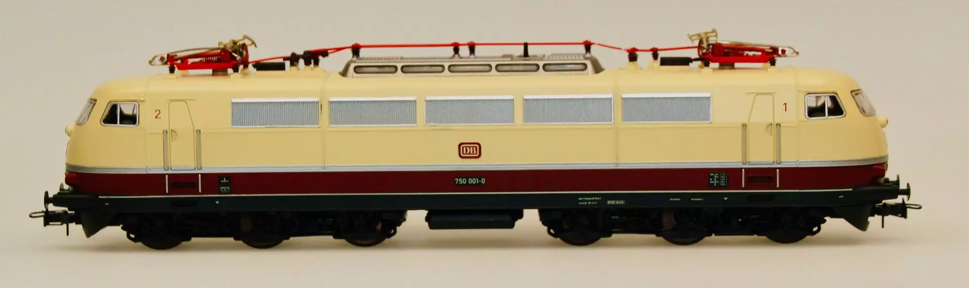 Lima 208457 - Lima - E-Lok BR 750 001- DB Bahndienstlok H0/GL