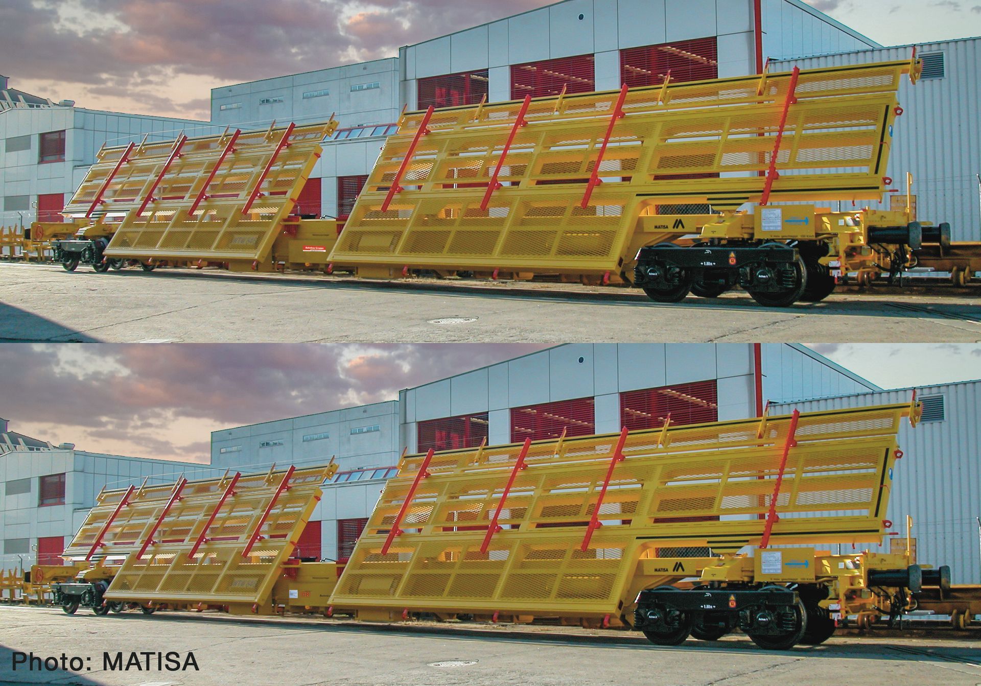 Roco 6600505 - 2er Set Weichentransportwagen DB AG