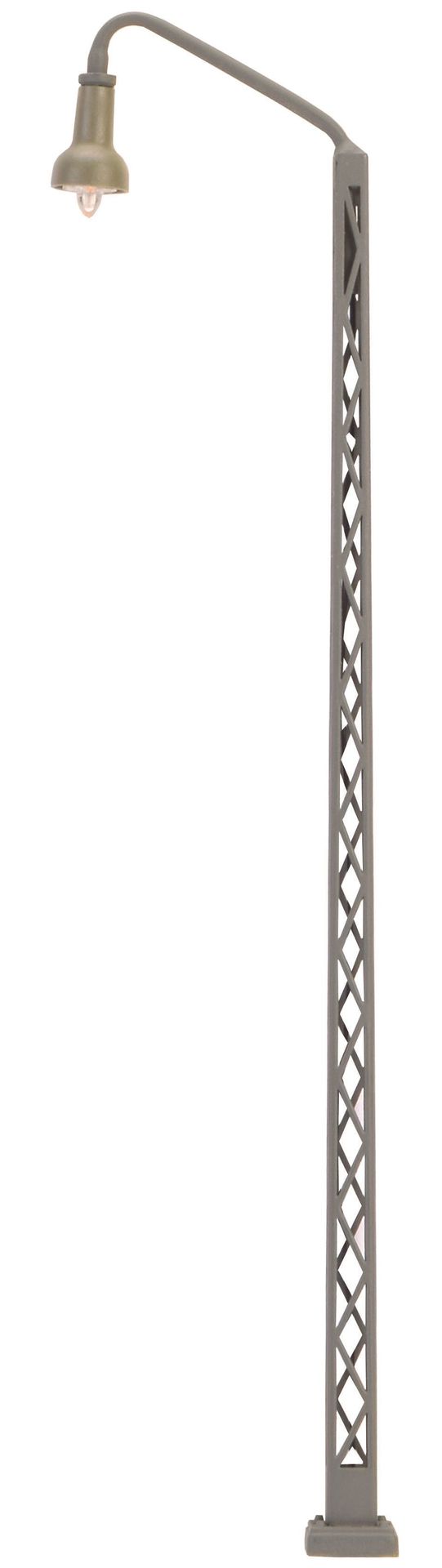 Viessmann 6385 - Gittermastleuchte mit LED warmweiß H0 1:87