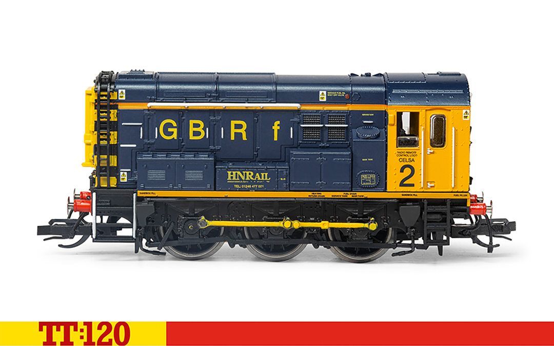 HORNBY TT TT3003M - Diesellok GBRf Class 08 0-6-0 08924 TT 1:120