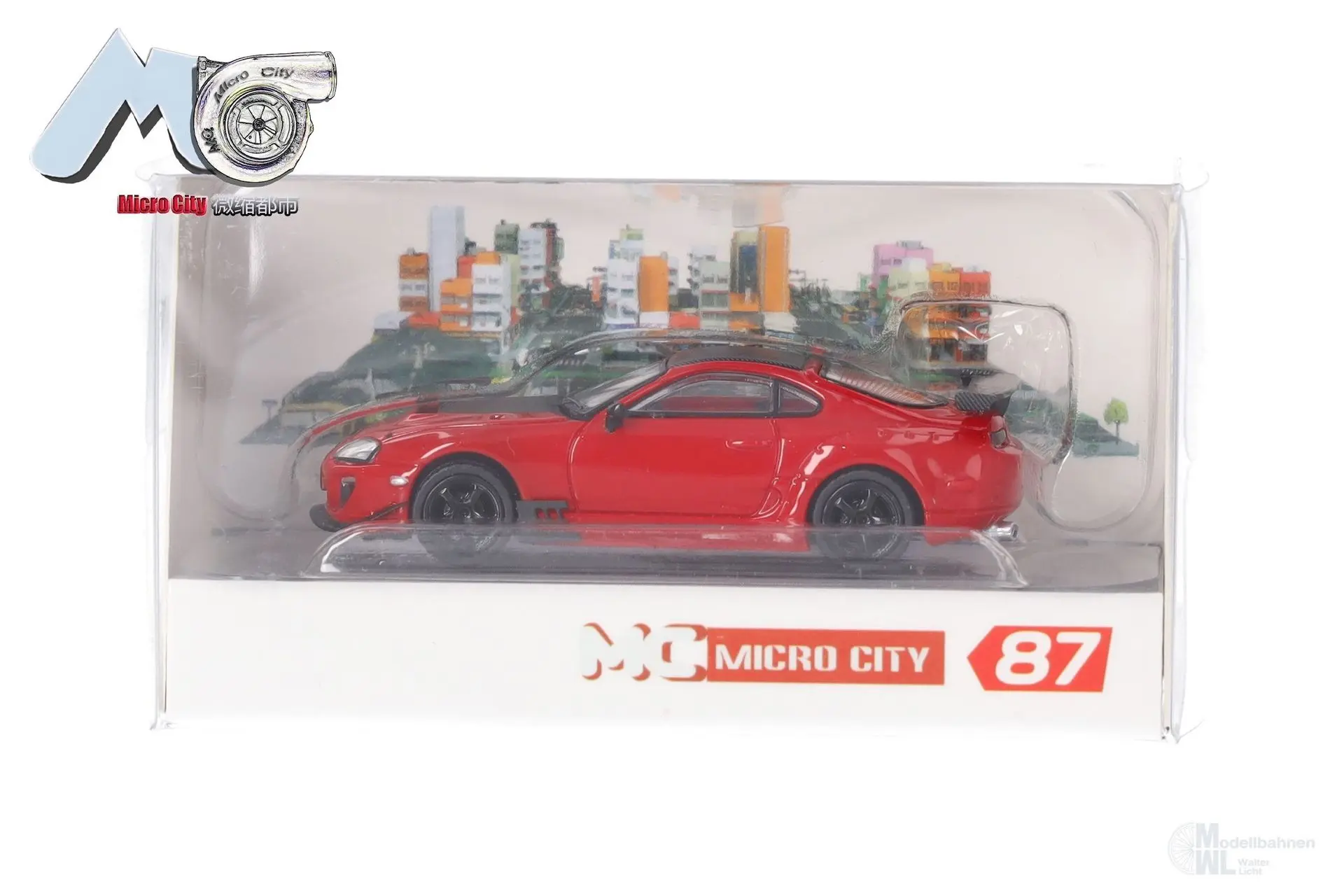 Herpa 87MC000016 - Toyota Supra rot (1993-2002) H0 1:87