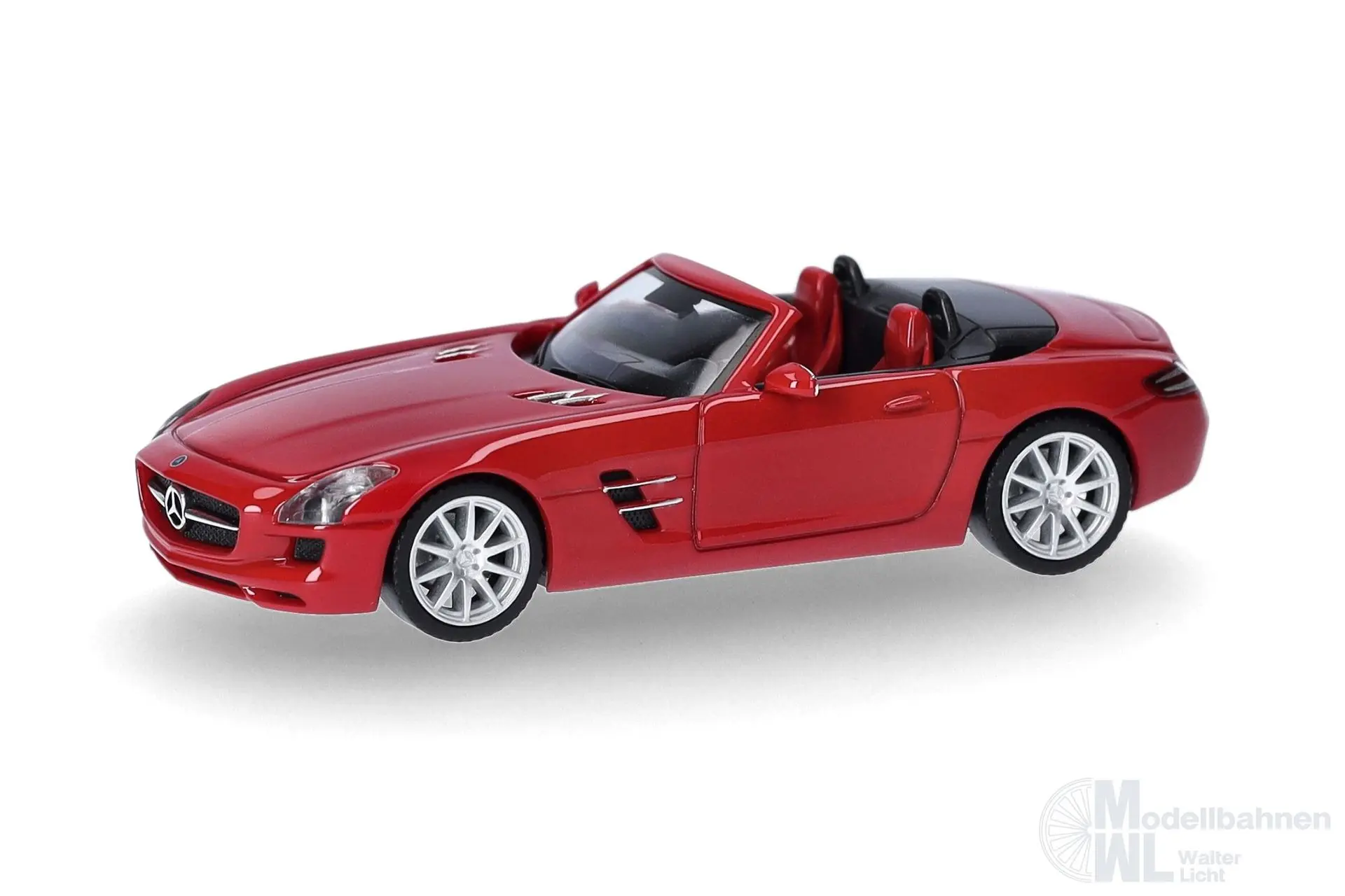Herpa 024853-002 - Mercedes-Benz SLS AMG Roadster feueropal H0 1:87