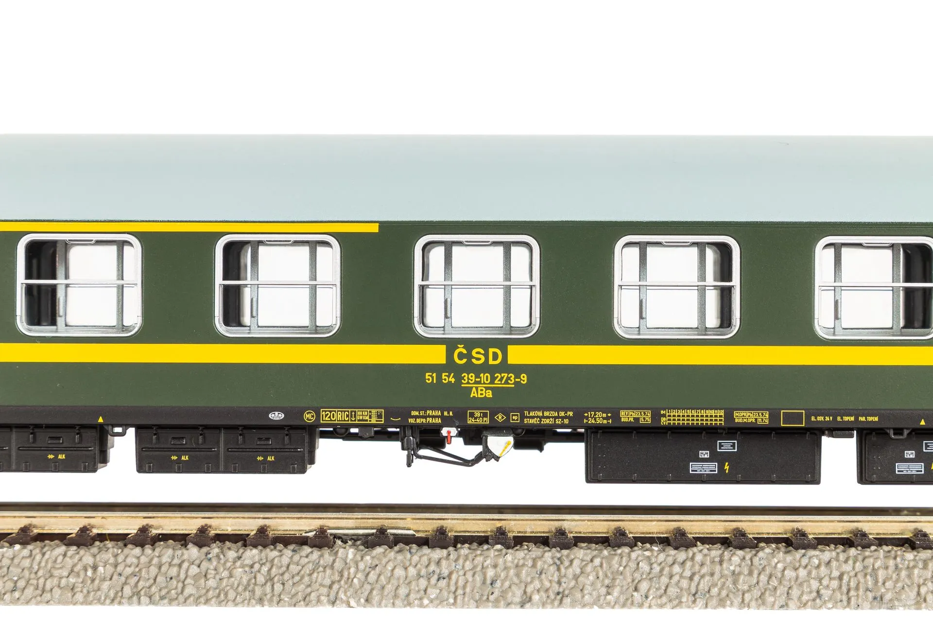 Piko 58571 - Personenwagen CSD Ep.IV Y-Wagen 1/2.Kl. H0/GL