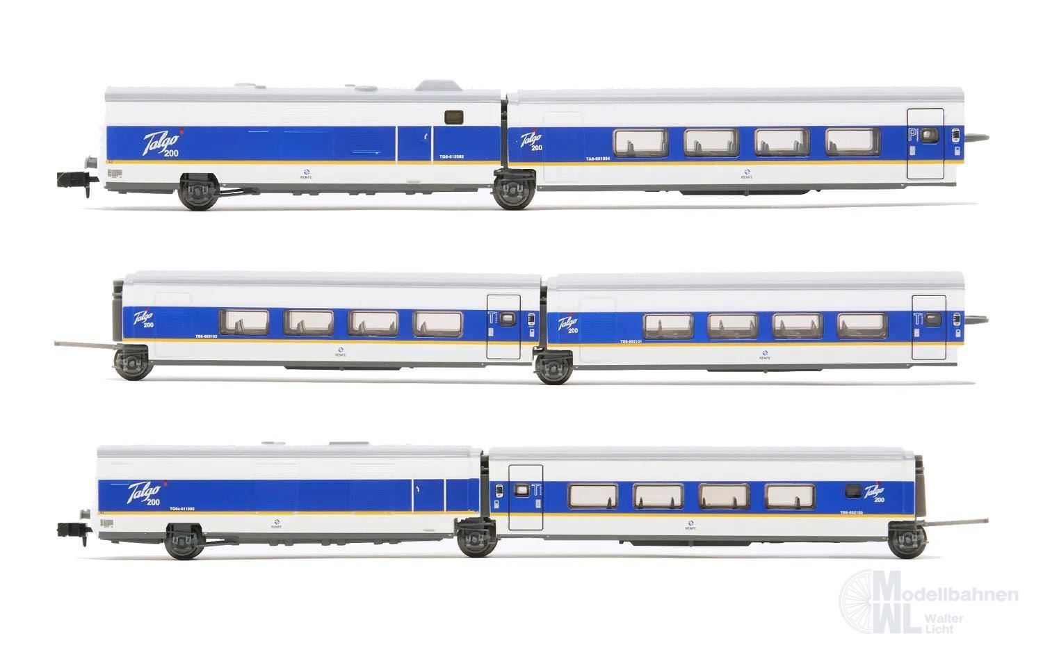 ar4462_0 Arnold 4462 - Talgo 200 Grundset RENFE Ep.V 6.tlg. N 1:160