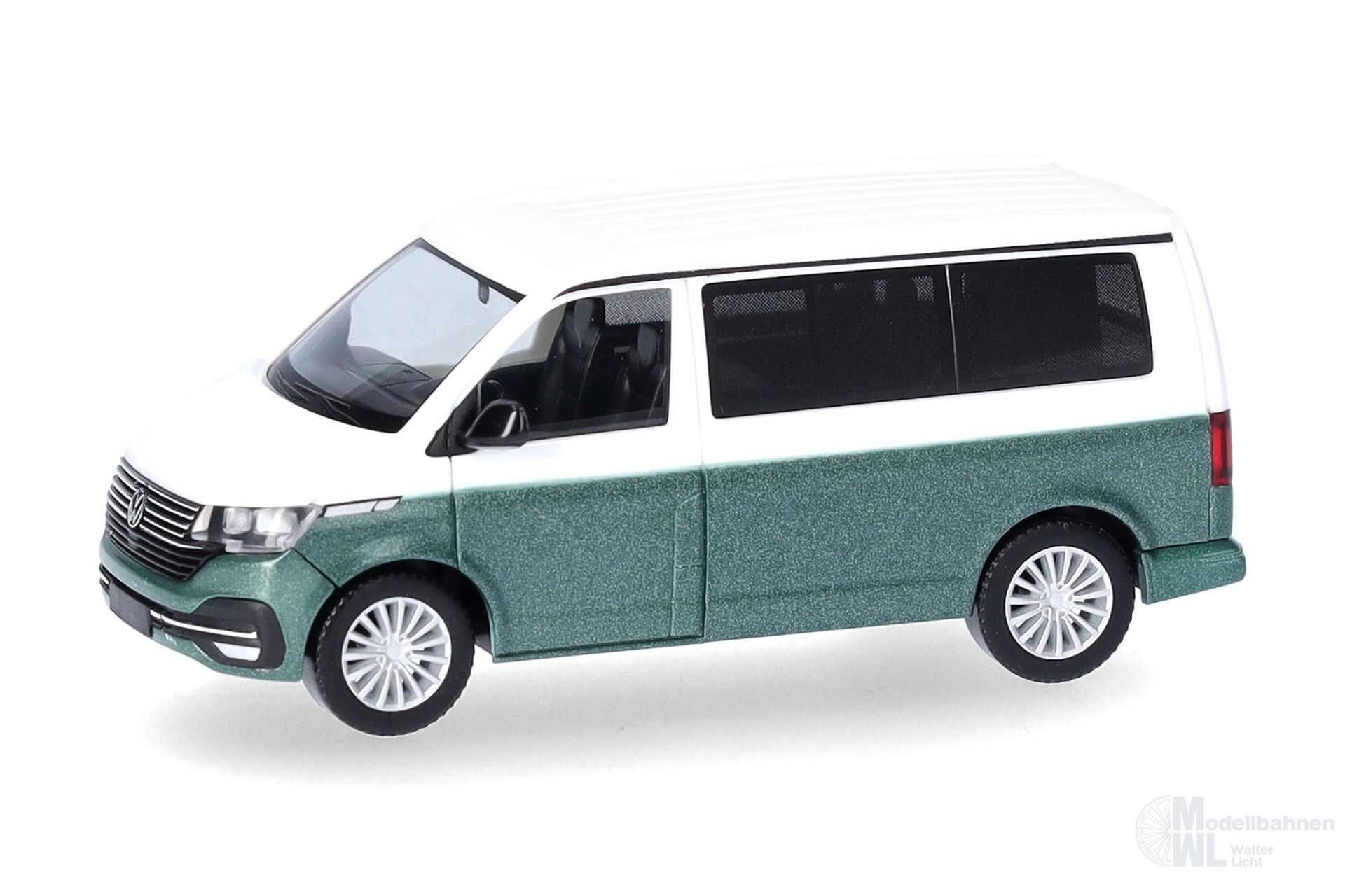 Herpa 096805-004 - Volkswagen T6.1 California Candy Weiß / Bay Leaf Green metallic  H0 1:87