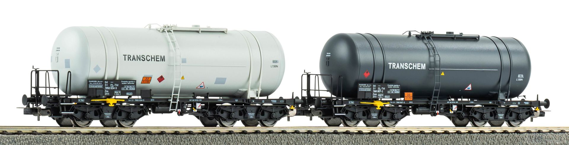 Piko 28312 - Kesselwagen Set PL-TM Ep.VI 2.tlg. H0/GL Piko 28312 - Kesselwagen Set PL-TM Ep.VI 2.tlg. H0/GL