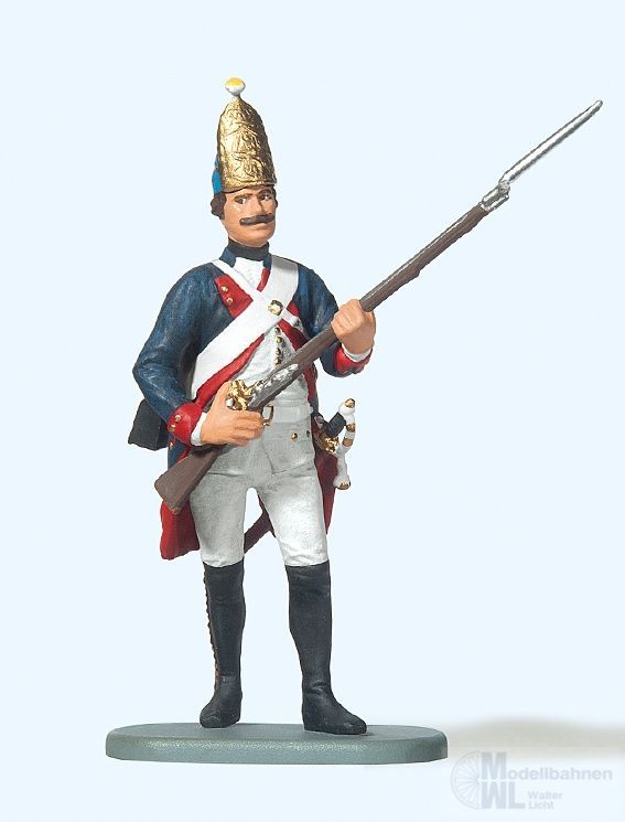 Preiser 54147 - Grenadier stehend, mit Gewehr 1:25