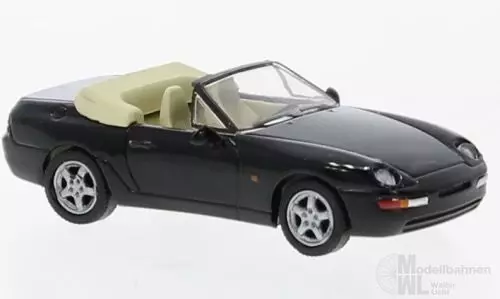 PCX-Models 870183 - Porsche 968 Cabriolet schwarz 1991 1:87