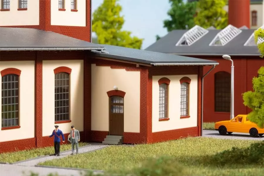 Auhagen 13345 - Lokschuppen einständig TT 1:120