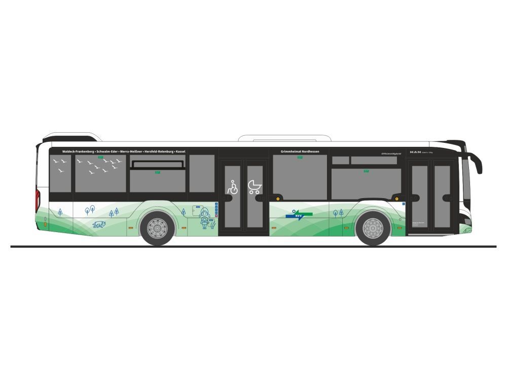 Rietze 75415 - MAN Lion´s City 12´18 DB Regio Bus Mitte - NVV H0 1:87 Rietze 75415 - MAN Lion´s City 12´18 DB Regio Bus Mitte - NVV H0 1:87