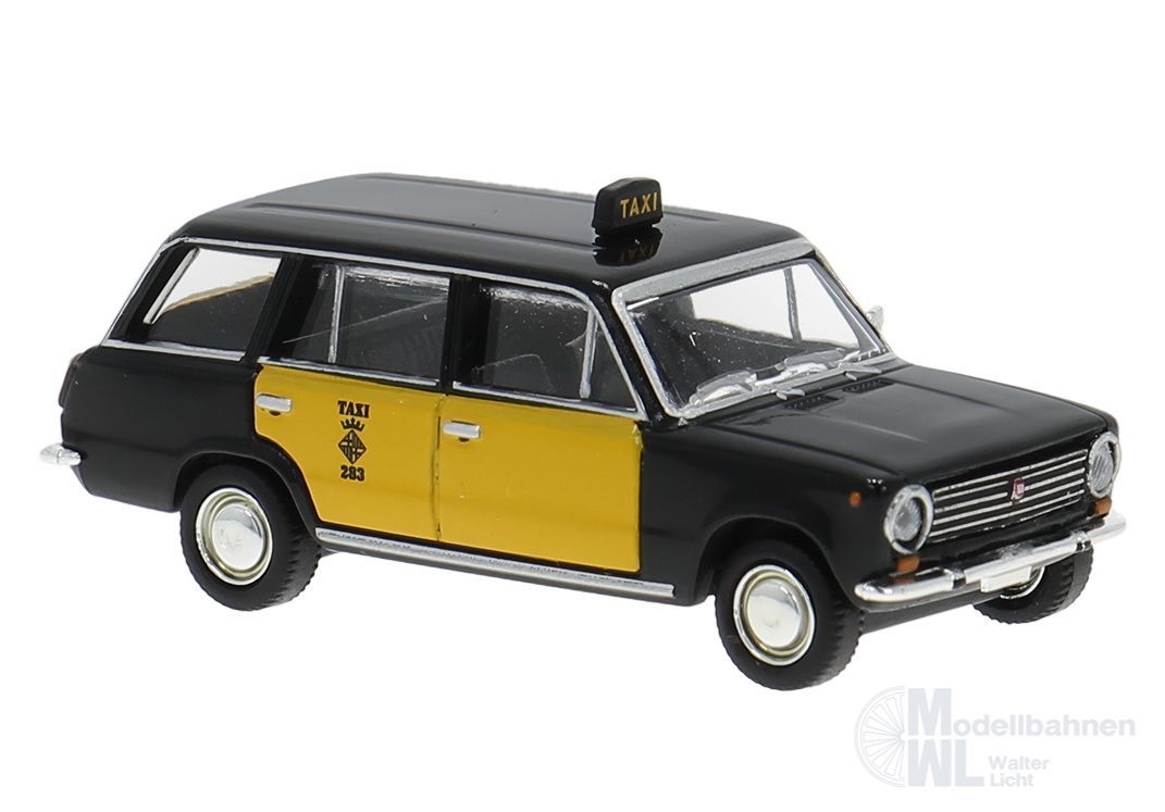 Brekina 22430 - Seat 124 Taxi aus Barcelona H0 1:87